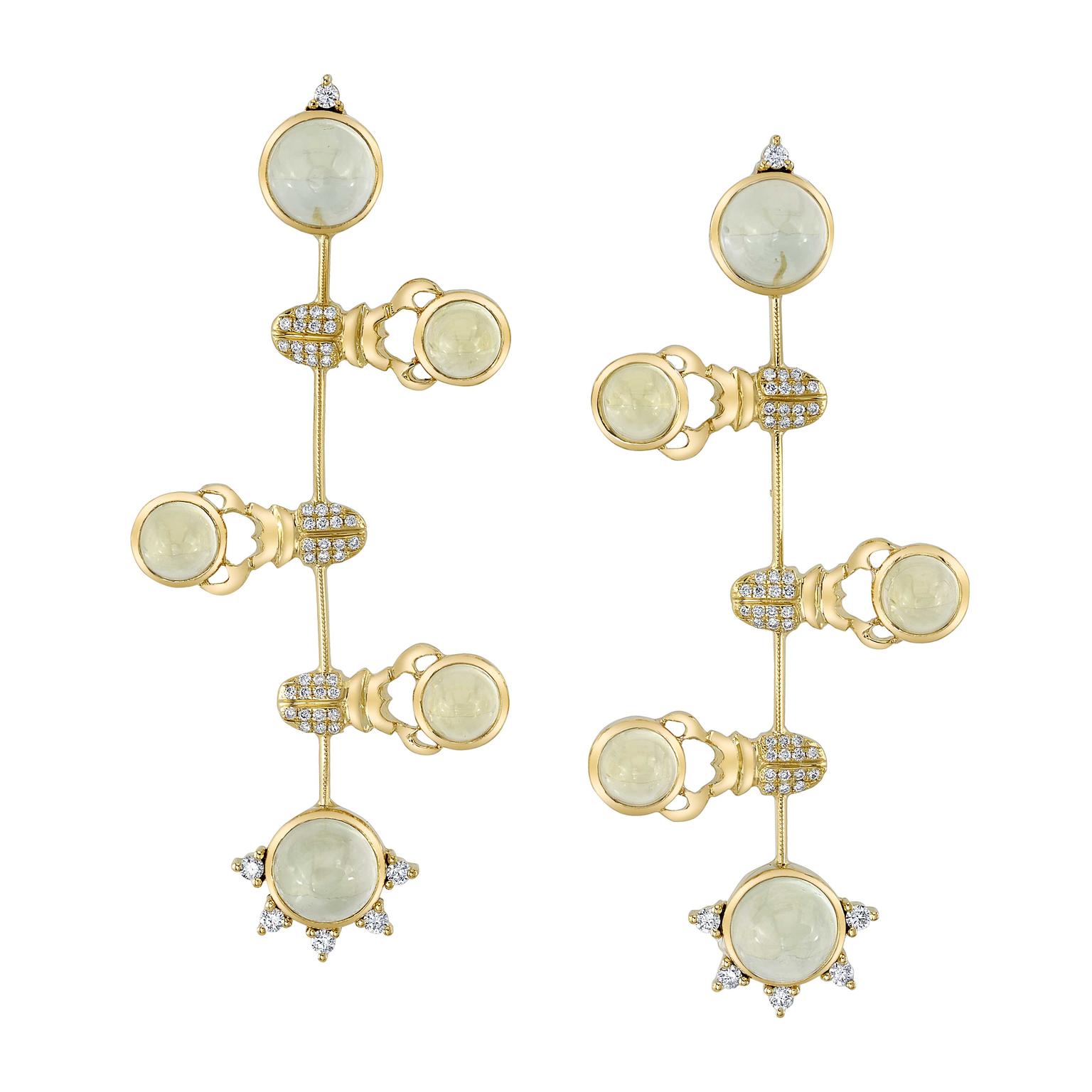 Daniela Villegas Alined earrings