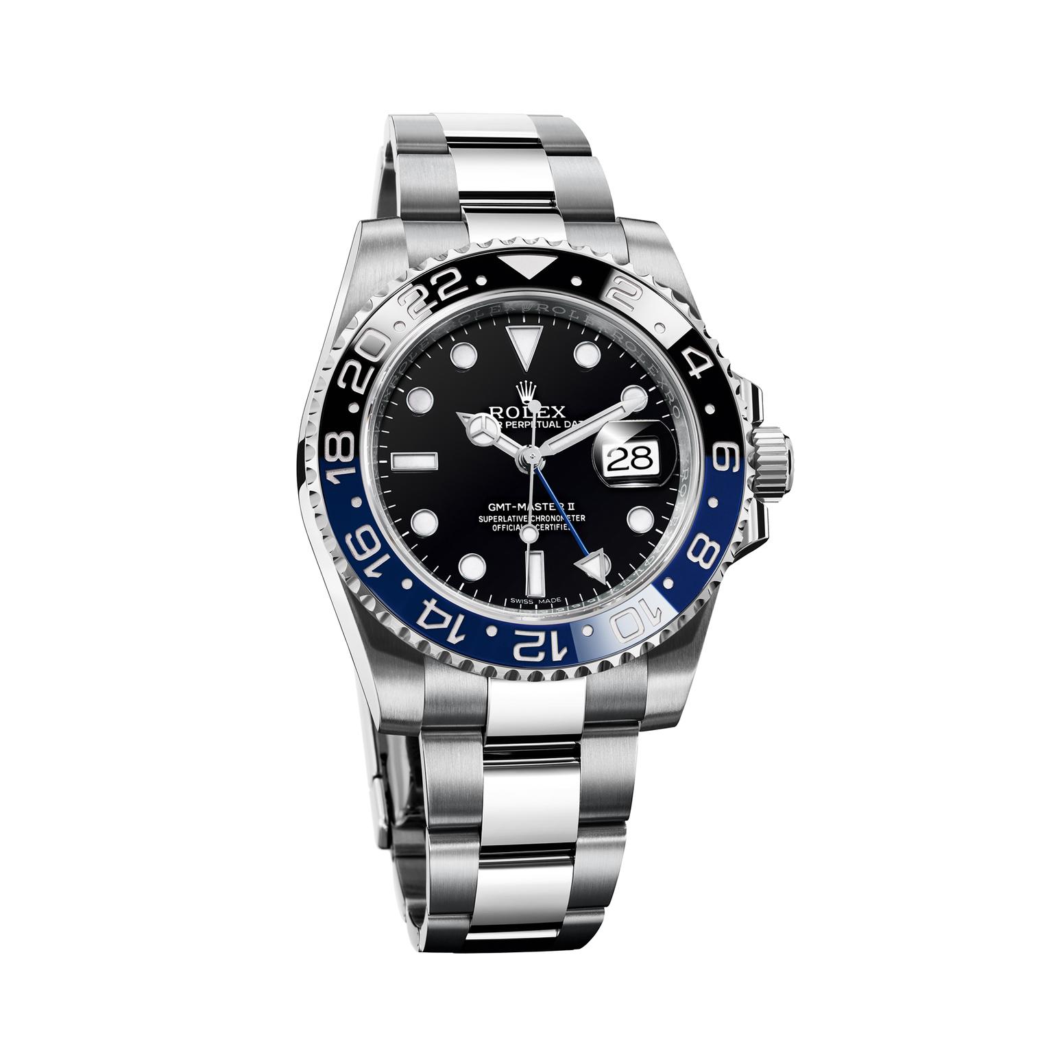 Rolex GMT-Master II 40mm watch in steel