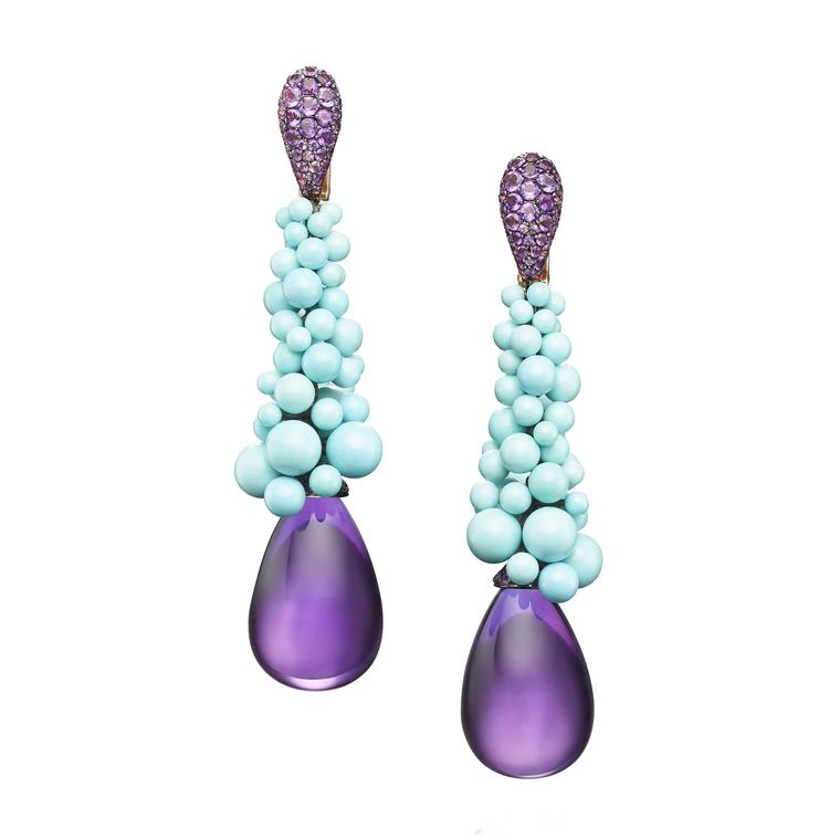 de GRISOGONO Melody of Colours earrings