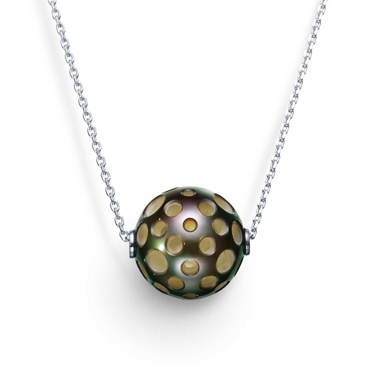 M/G Tasaki Drilled necklace freshwater pearls