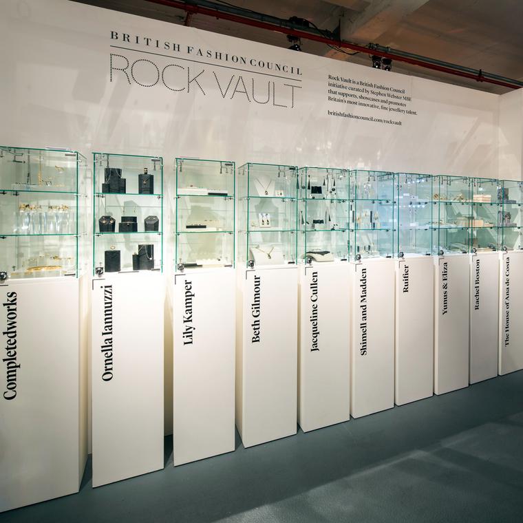 LFW Rock Vault 2015 stands