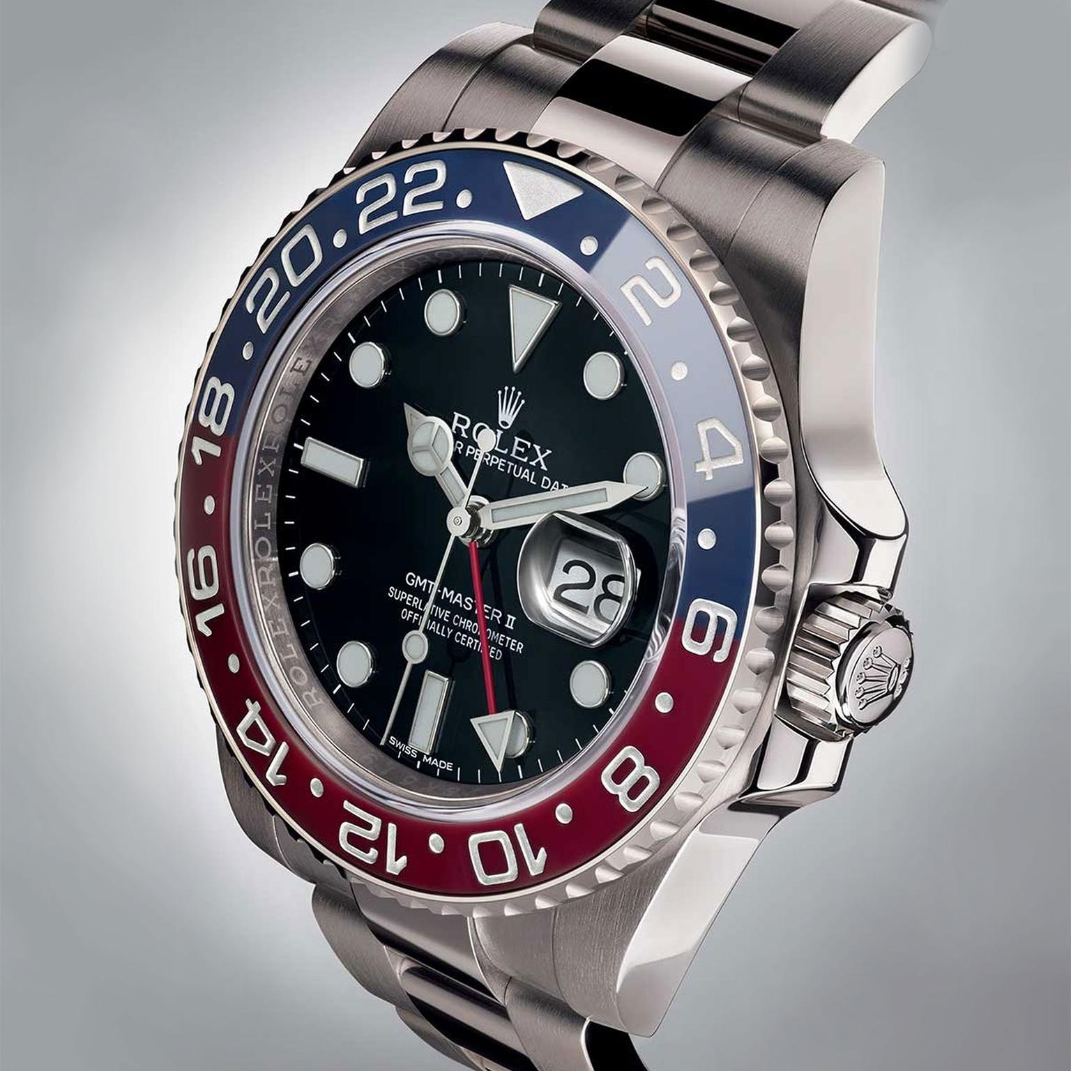 forråde Strædet thong Udsigt Oyster Perpetual GMT-Master II with a Cerachrom 'Pepsi' bezel | Rolex | The  Jewellery Editor