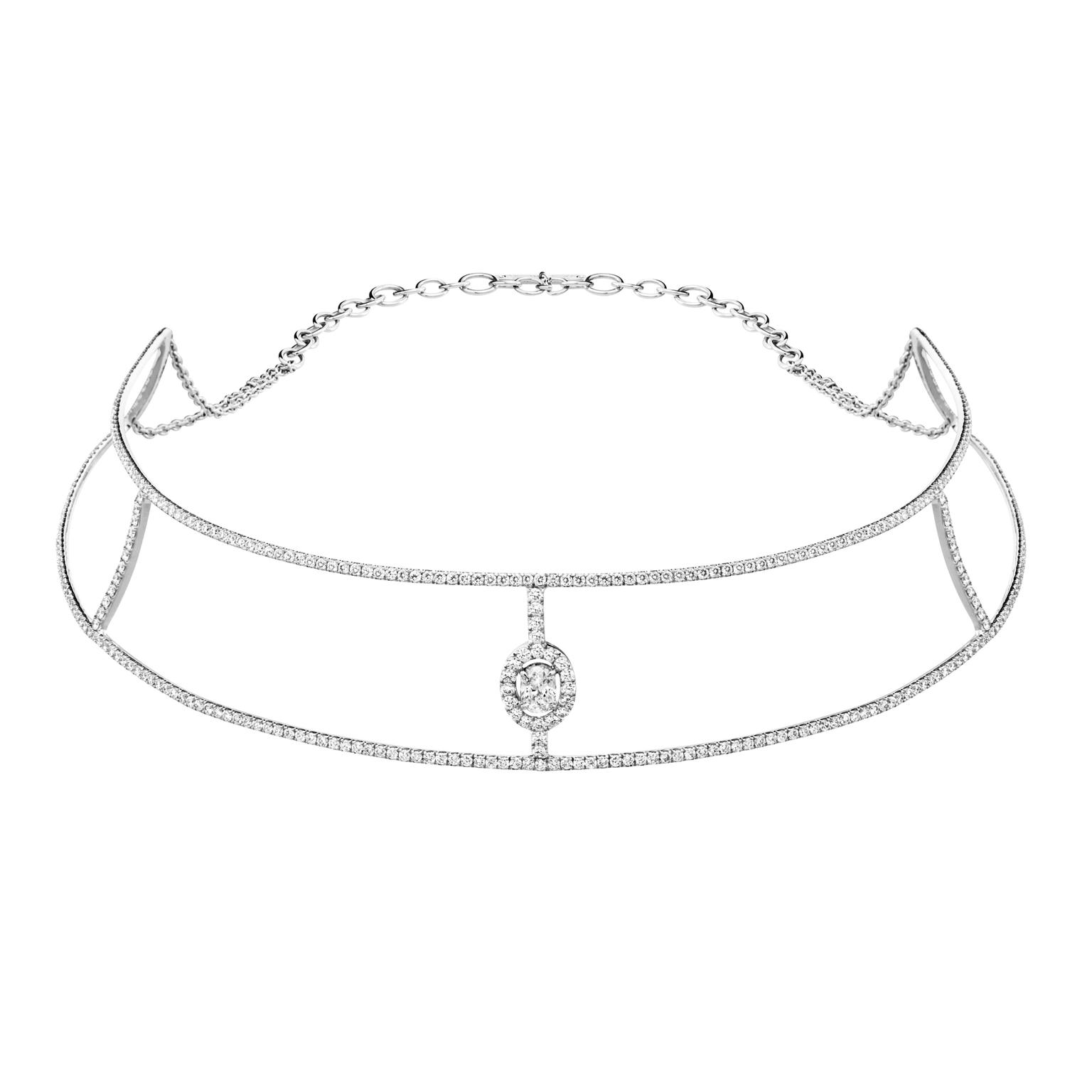 Messika Skinny Amazone diamond choker