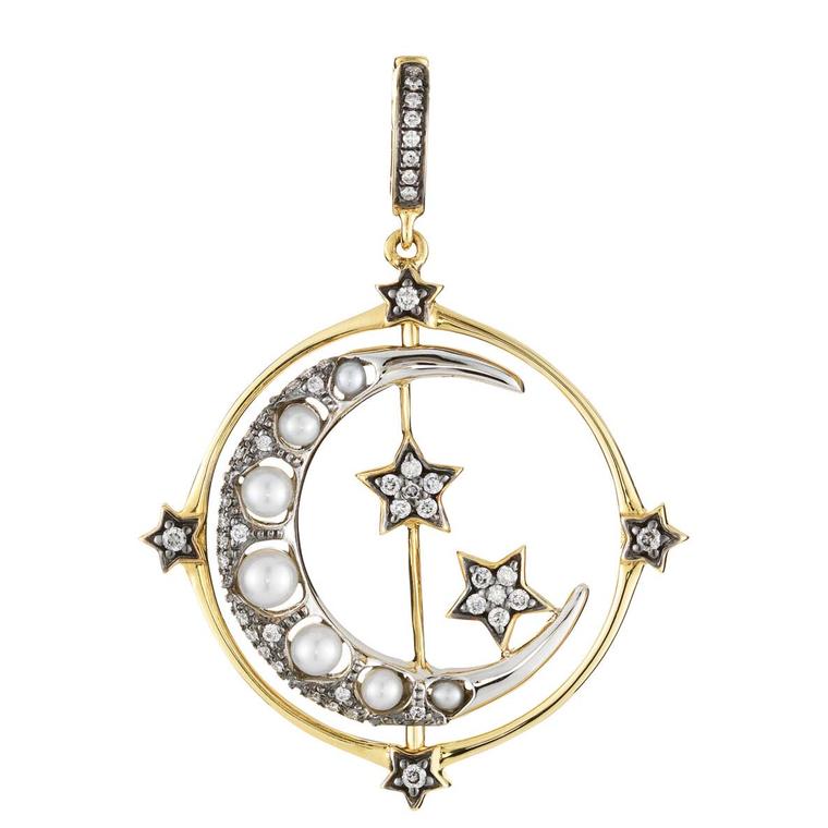 Annoushka Mythology Spinning Moon charm