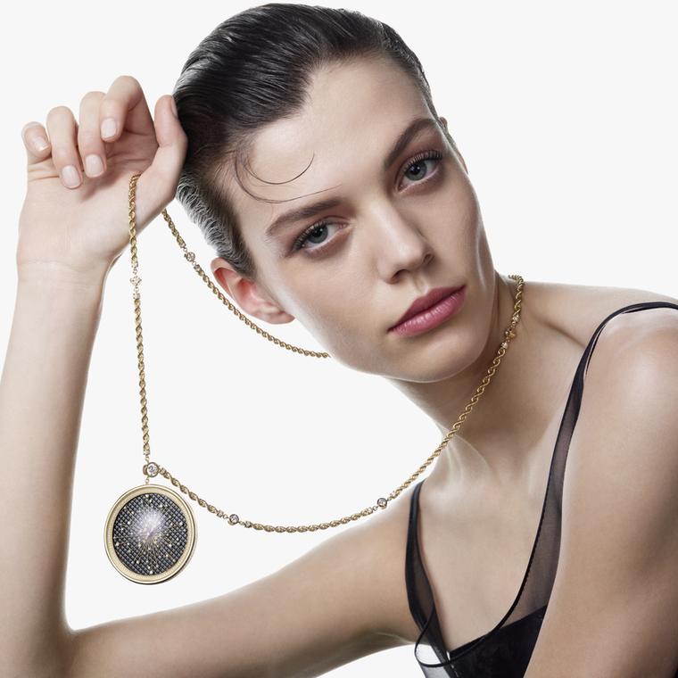 Mademoiselle Privé Pincushion long necklace Couture by Chanel