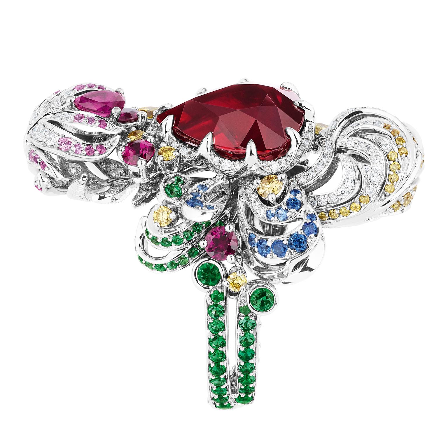 Dior Ruby Nymphs Bath ring