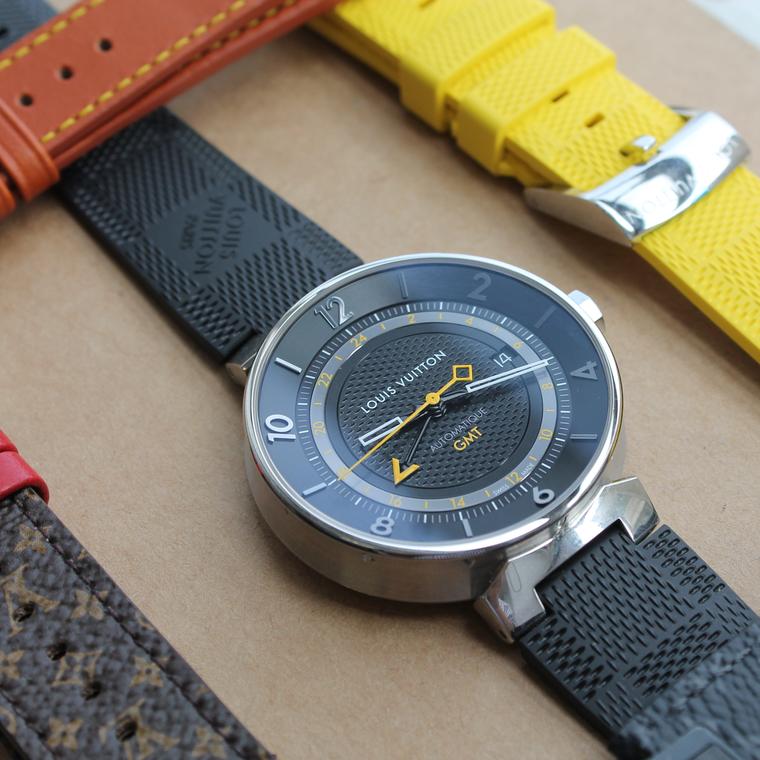Louis Vuitton interchangeable watch strap options