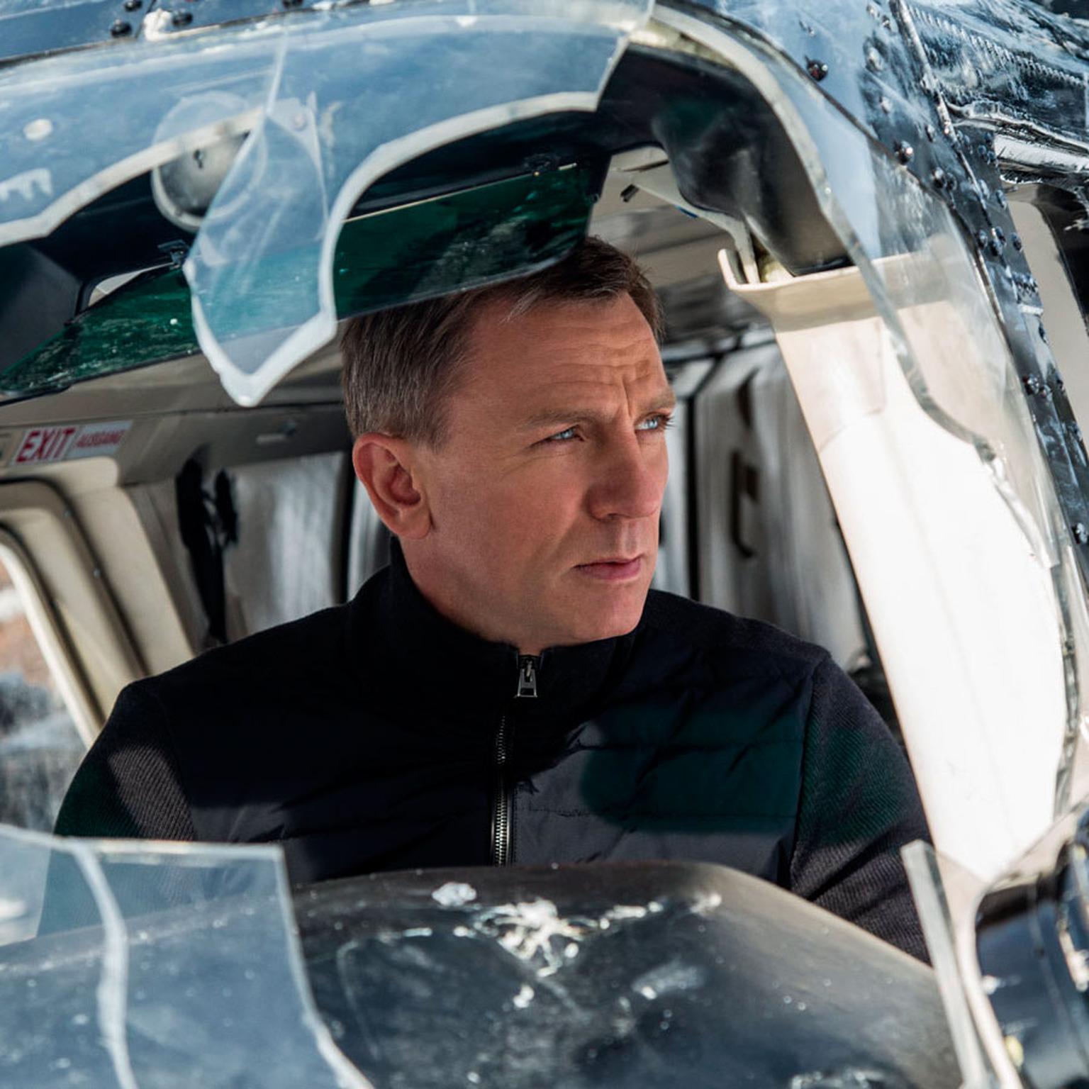 Daniel Craig as James Bond in Spectre 2015