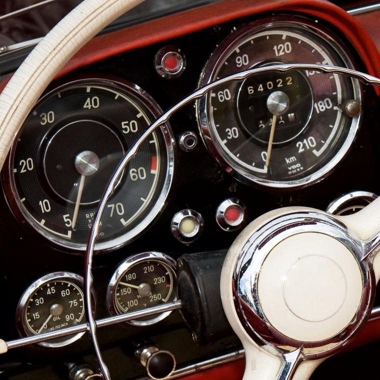 Cartier Drive vintage sports car