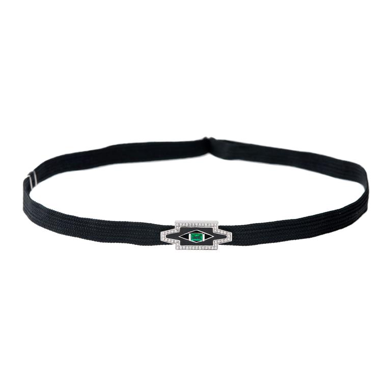 Nikos Koulis Yesterday black choker