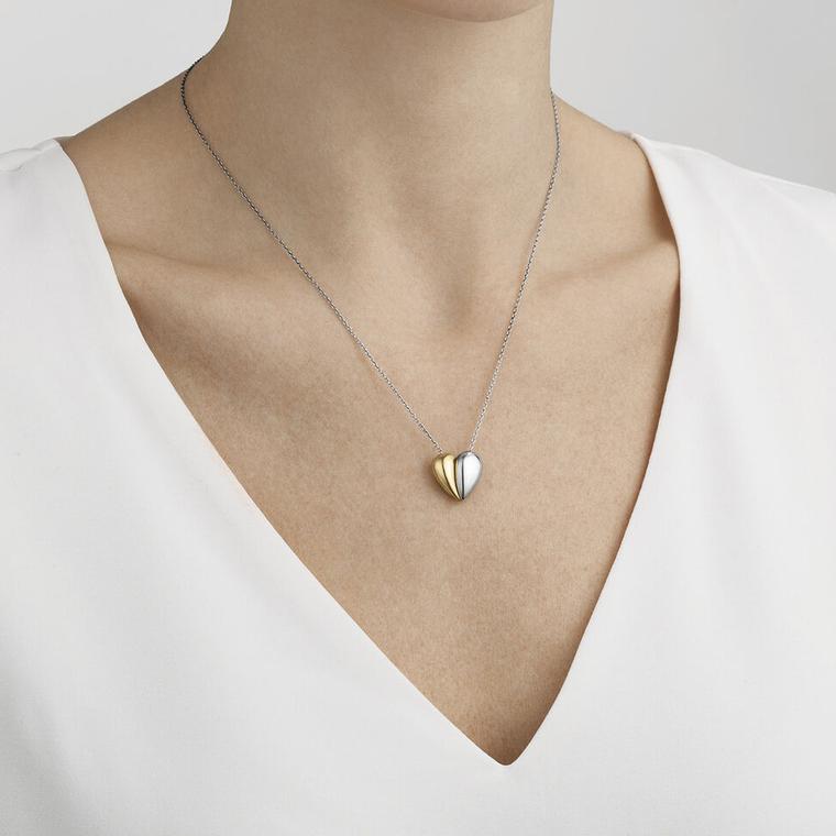 Hearts of Georg Jensen necklace