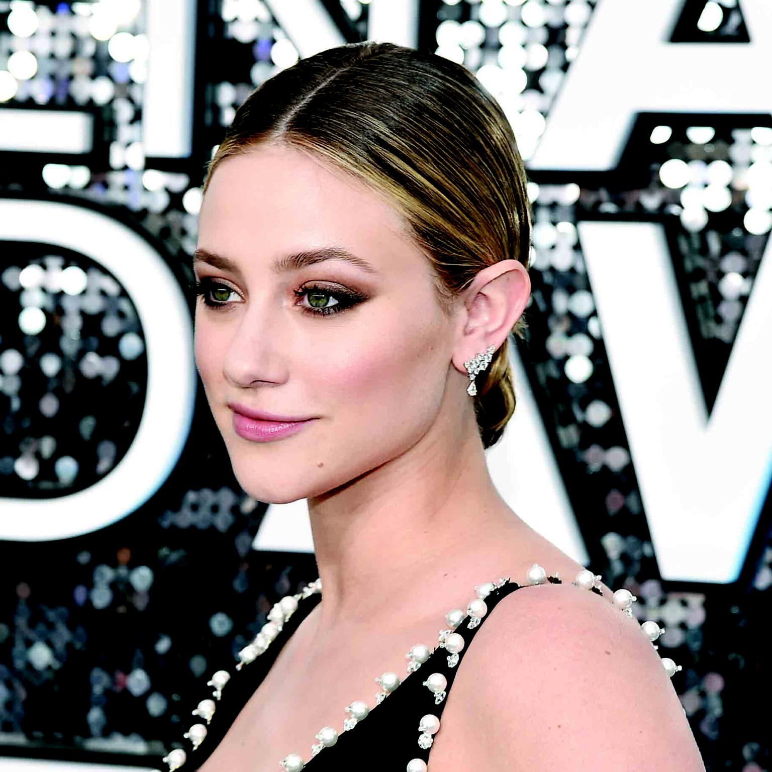 Lili Reinhart Harry Winston diamonds SAG Awards 2020