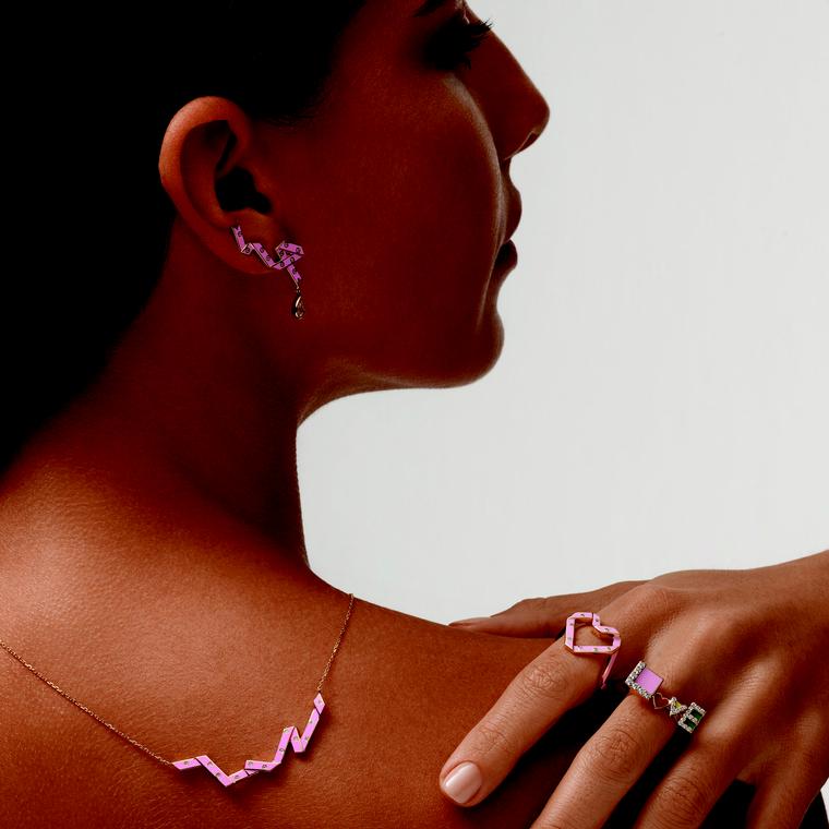 Aisha Baker All You Need ring on model
