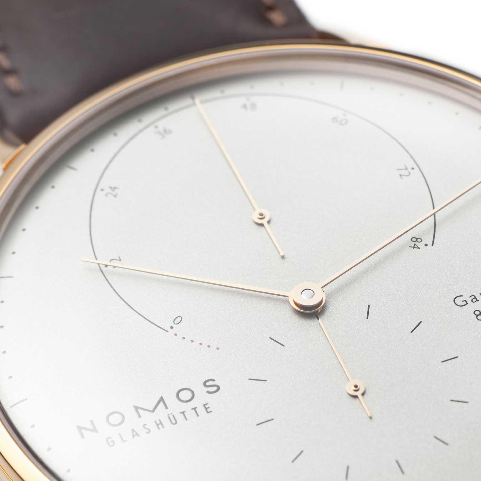 Nomos-Lambda-rose-gold-white-dial