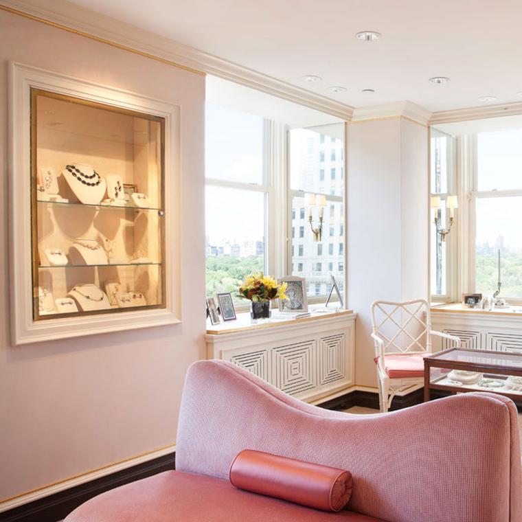 The Pink Room at Verdura in New York