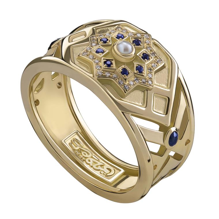 Qalawun ring by Azza Fahmy