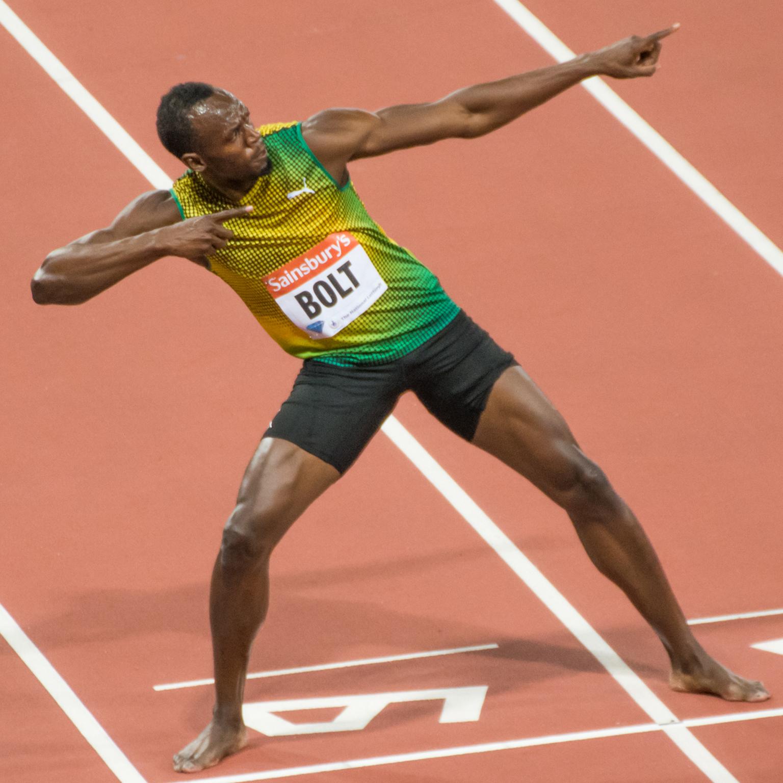 Usain Bolt Anniversary Games London 2013