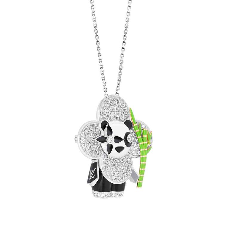 Lv shop pastel necklace
