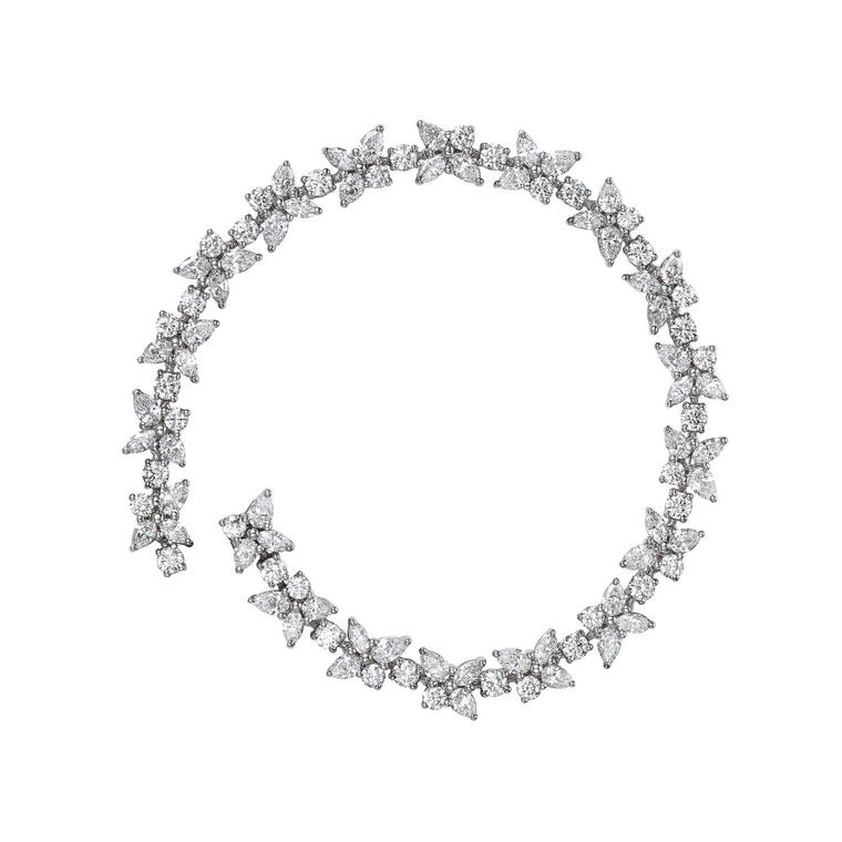 Victoria diamond cluster bracelet