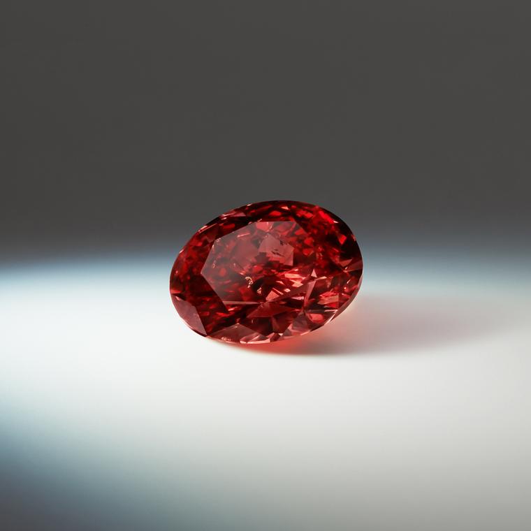 Argyle Aurora red diamond