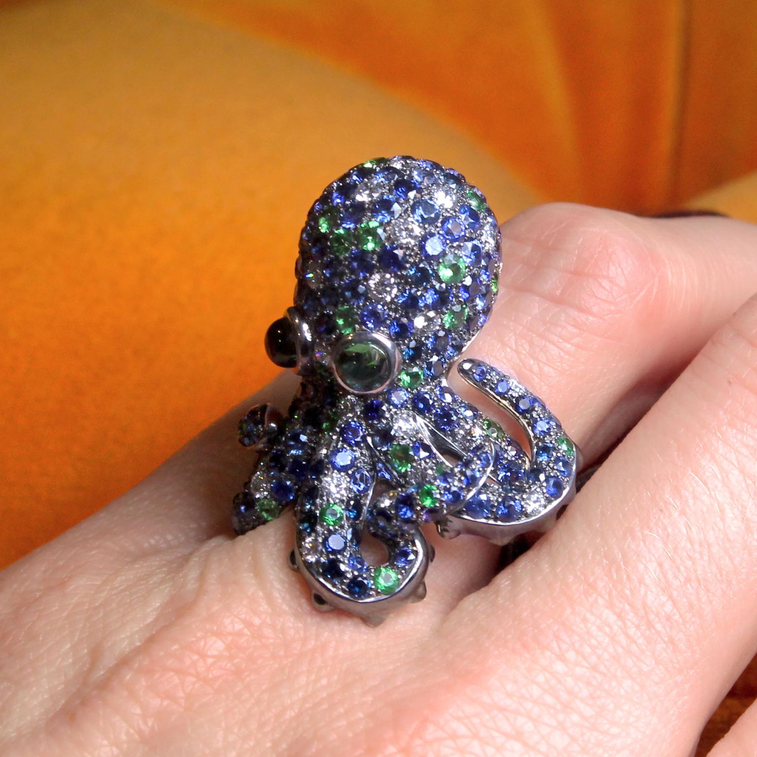 Roberto Coin Octopus ring at Baselworld