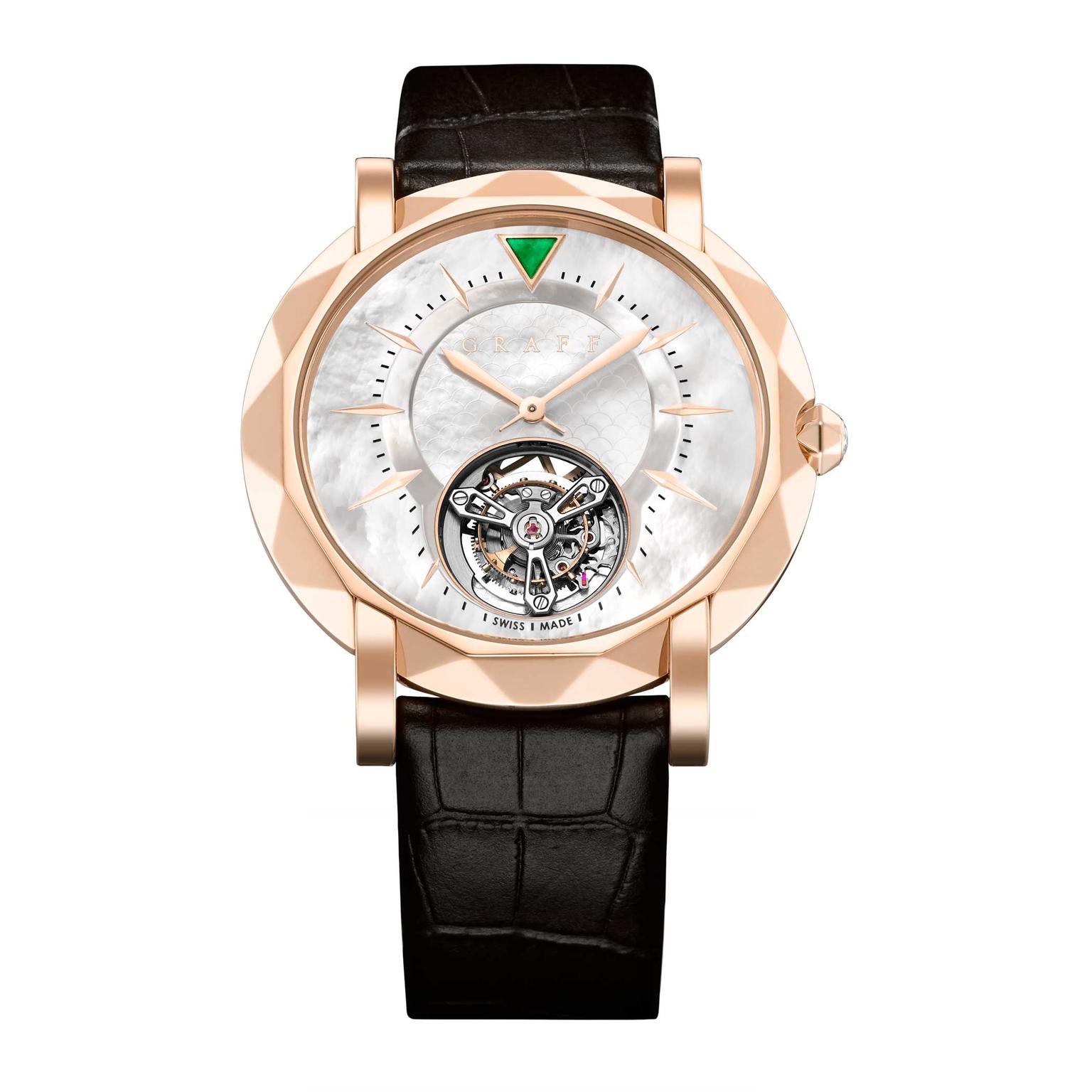 Graff MasterGraff Ultra-Flat Tourbillon in rose gold