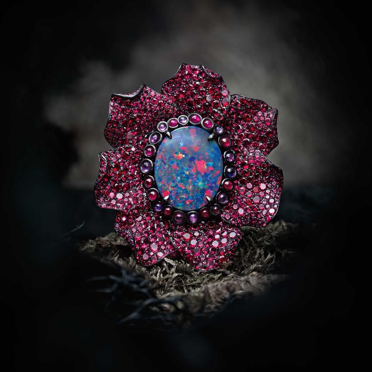 Chopard Fleurs d'Opales ring