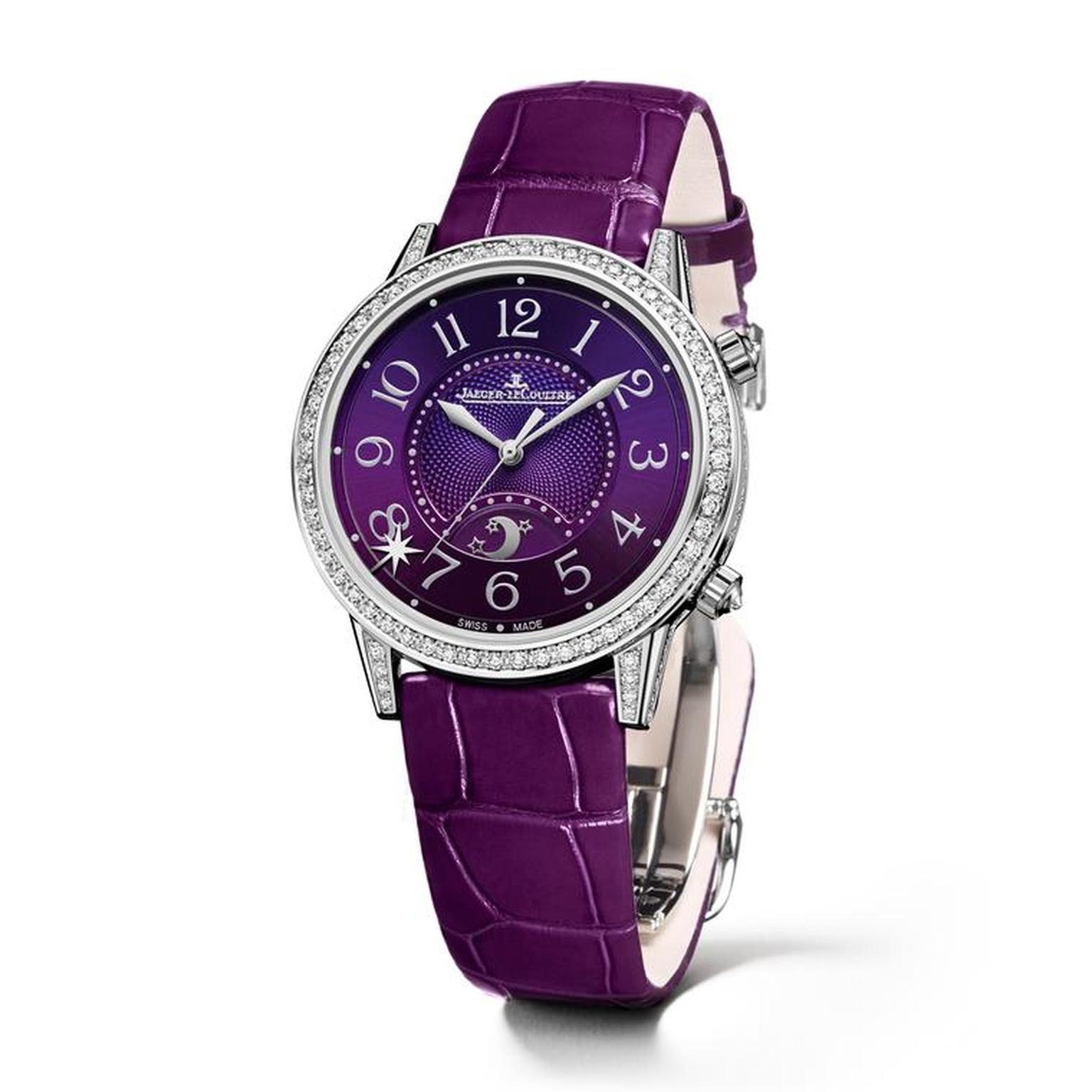 Jaeger-Le-Coultre Rendez-Vous Sonatina with purple dial