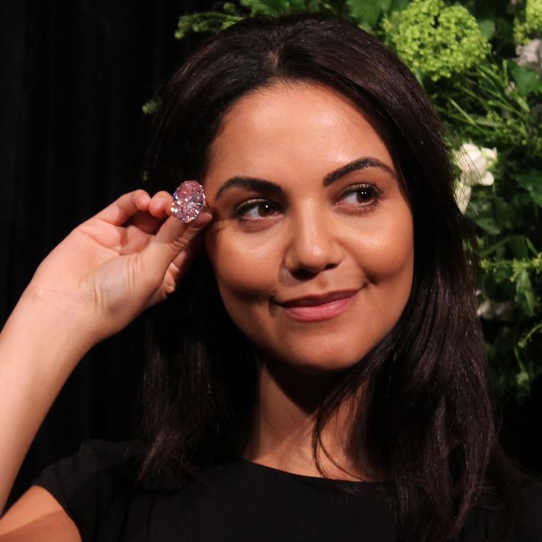 The Pink Star is the largest Fancy Vivid Pink diamond ever graded by the GIA