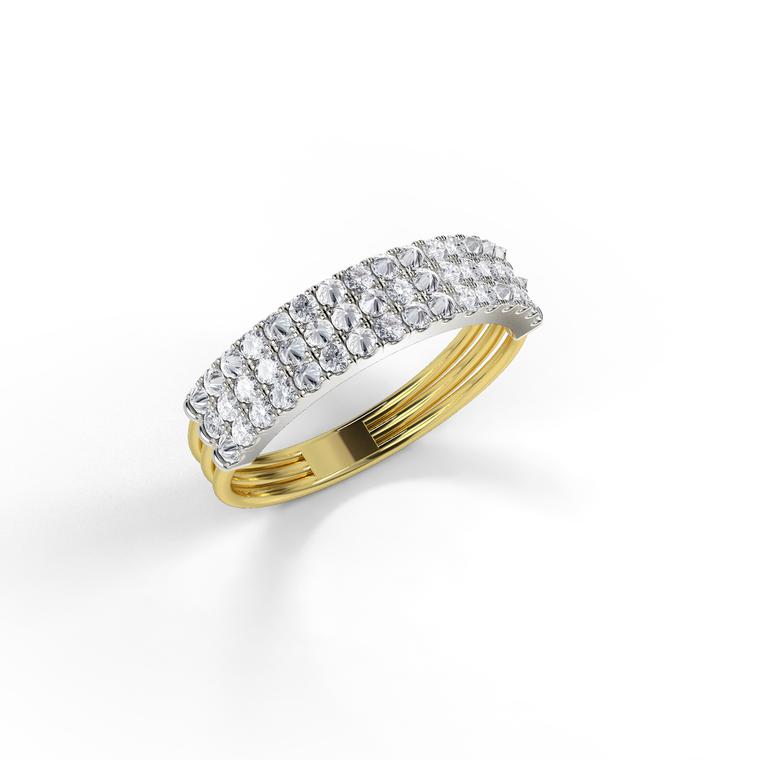 Feel The Love personalised diamond ring