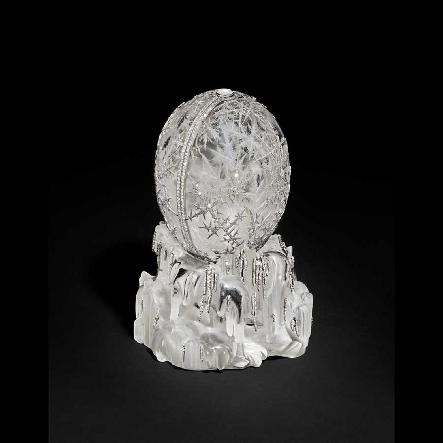 Faberge 1913 Winter Egg closed