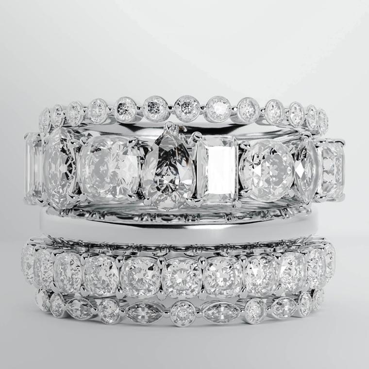 Regal eternity rings