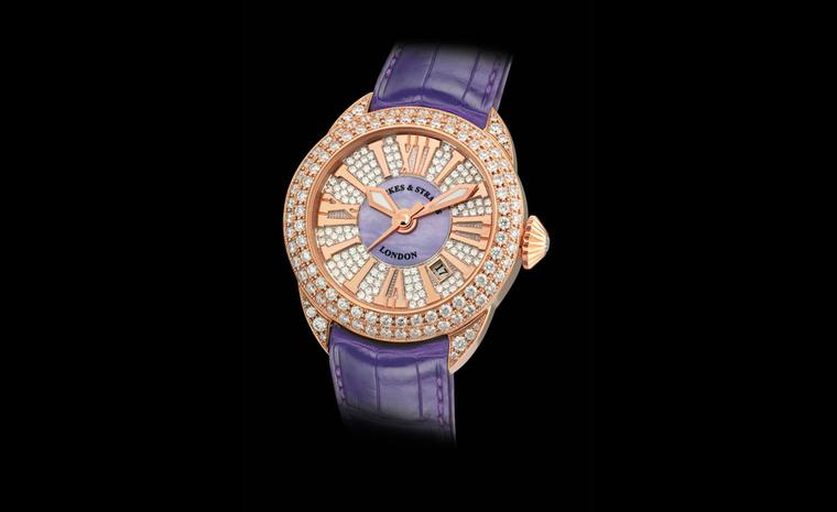 Backes & Strauss Piccadilly Diamond dial watch. Price on application