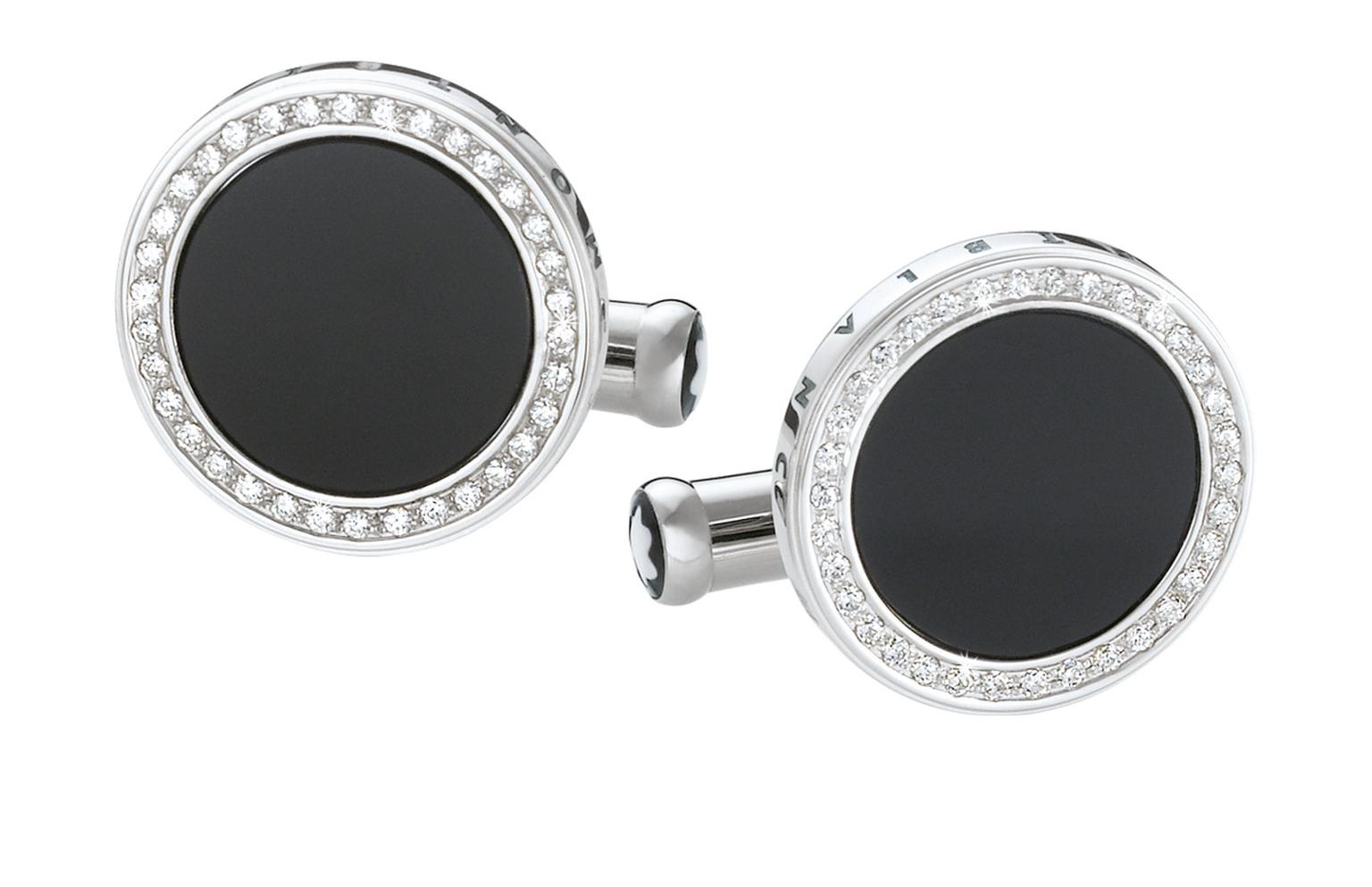 Montblanc white gold and diamond cufflinks_20130613_Zoom