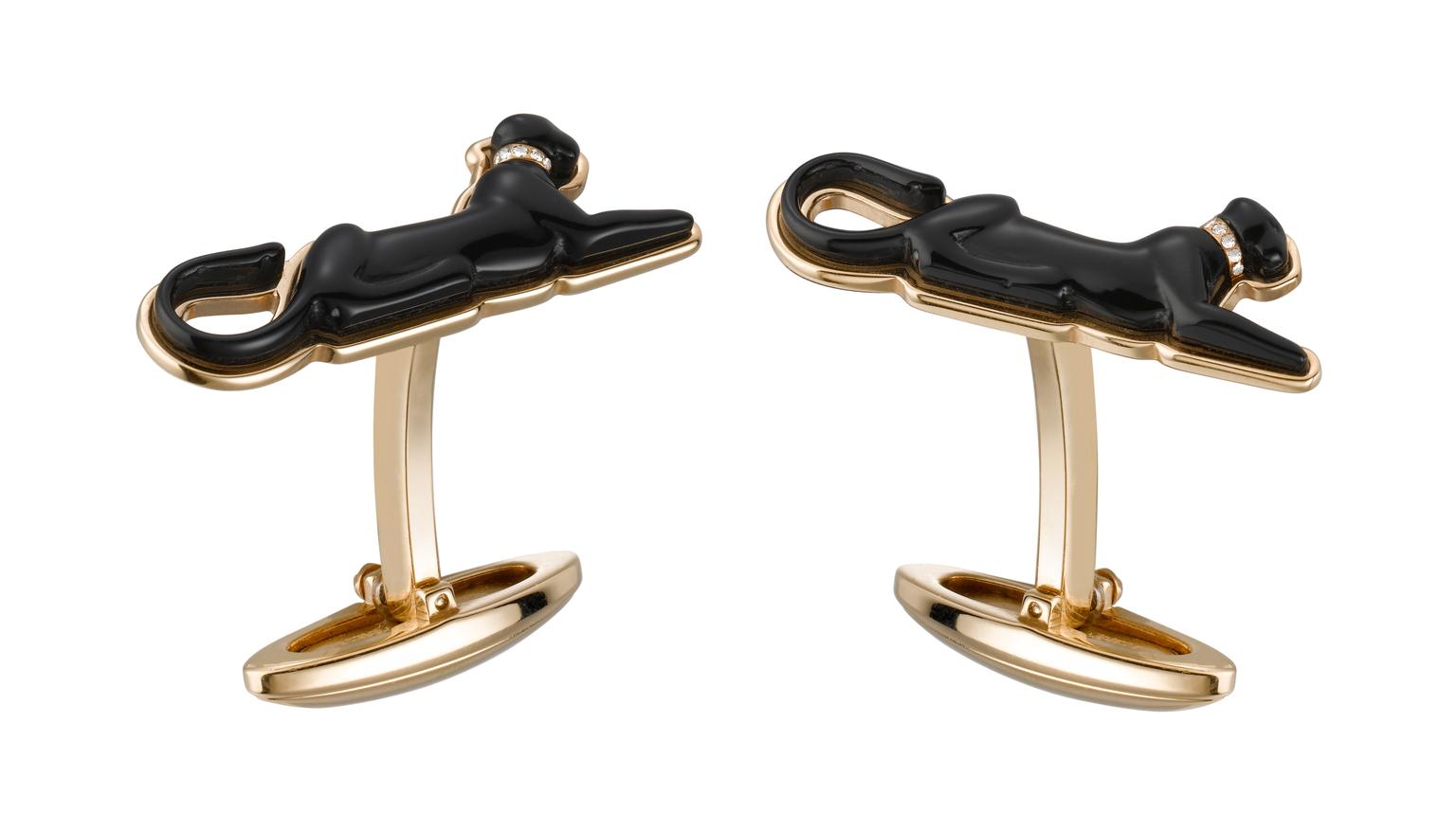 Cartier Panthere cufflinks