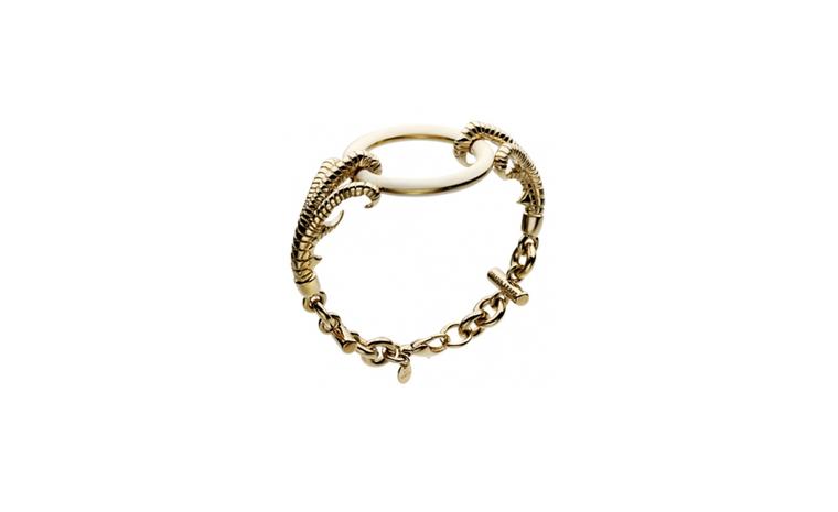 Shaun Leane, Gold & Ivory Enamel Eagle Claw Bracelet £585