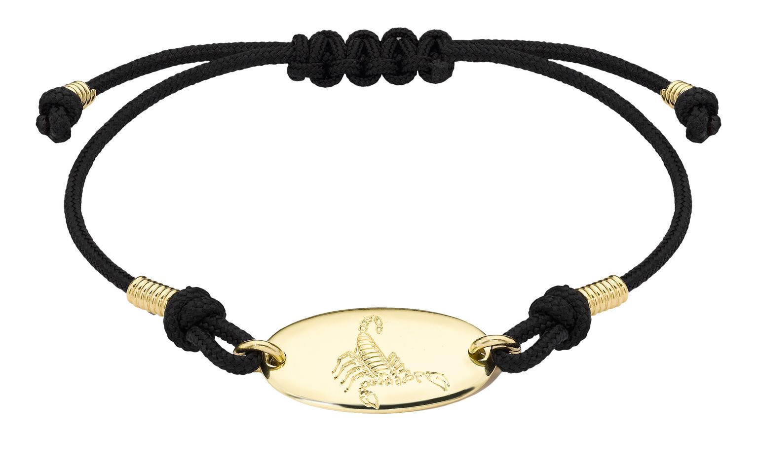 Gold Oval Engraved Signet bracelet Theo Fennell The Jewellery
