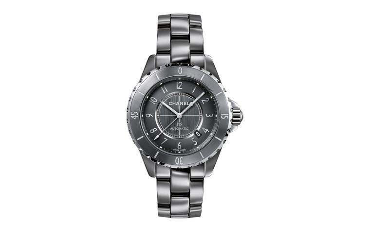 Chanel Gunmetal J12 Titanium Ceramic 41mm Chromatic Automatic Watch