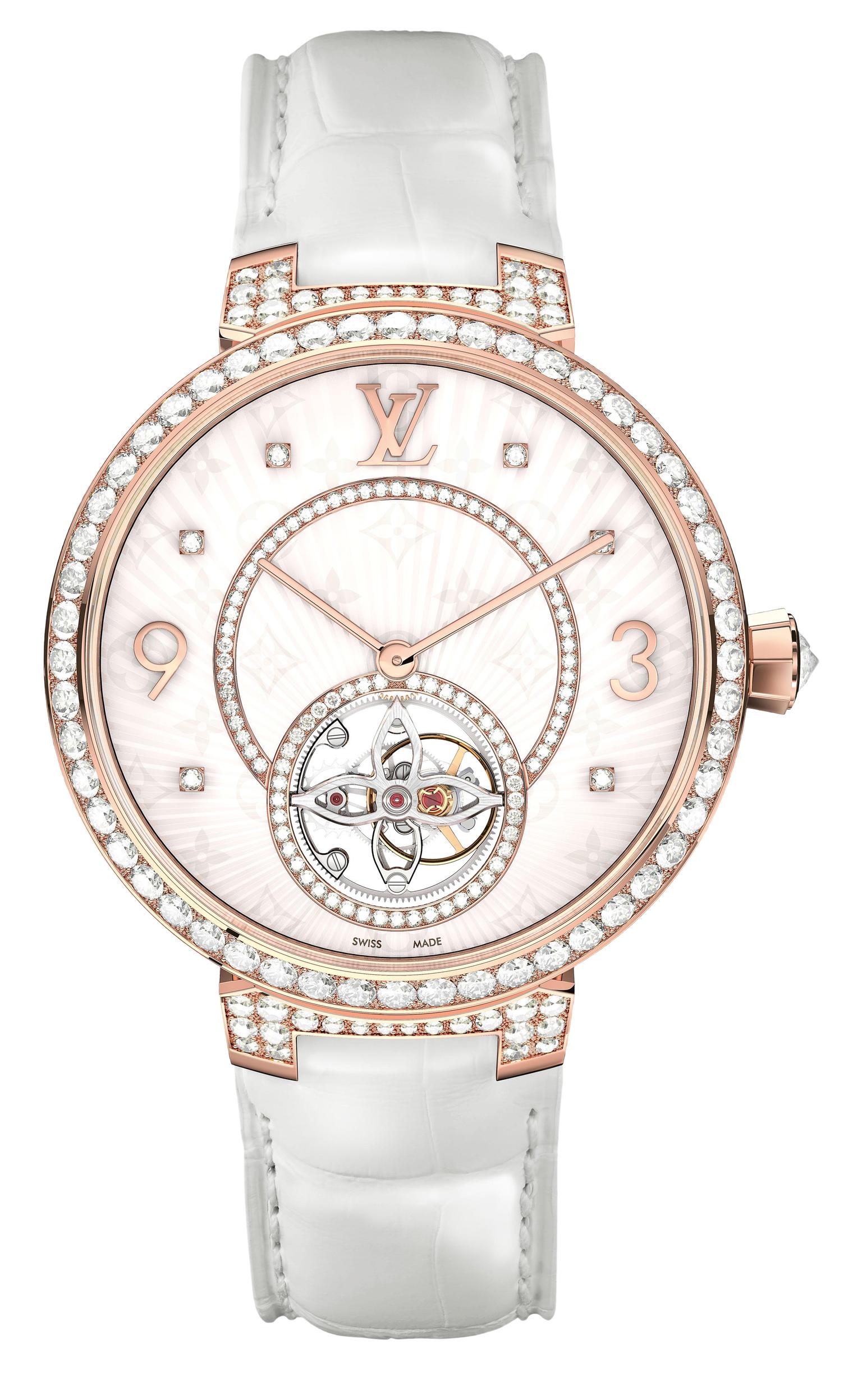 Seduction by design in Louis Vuitton watches for women