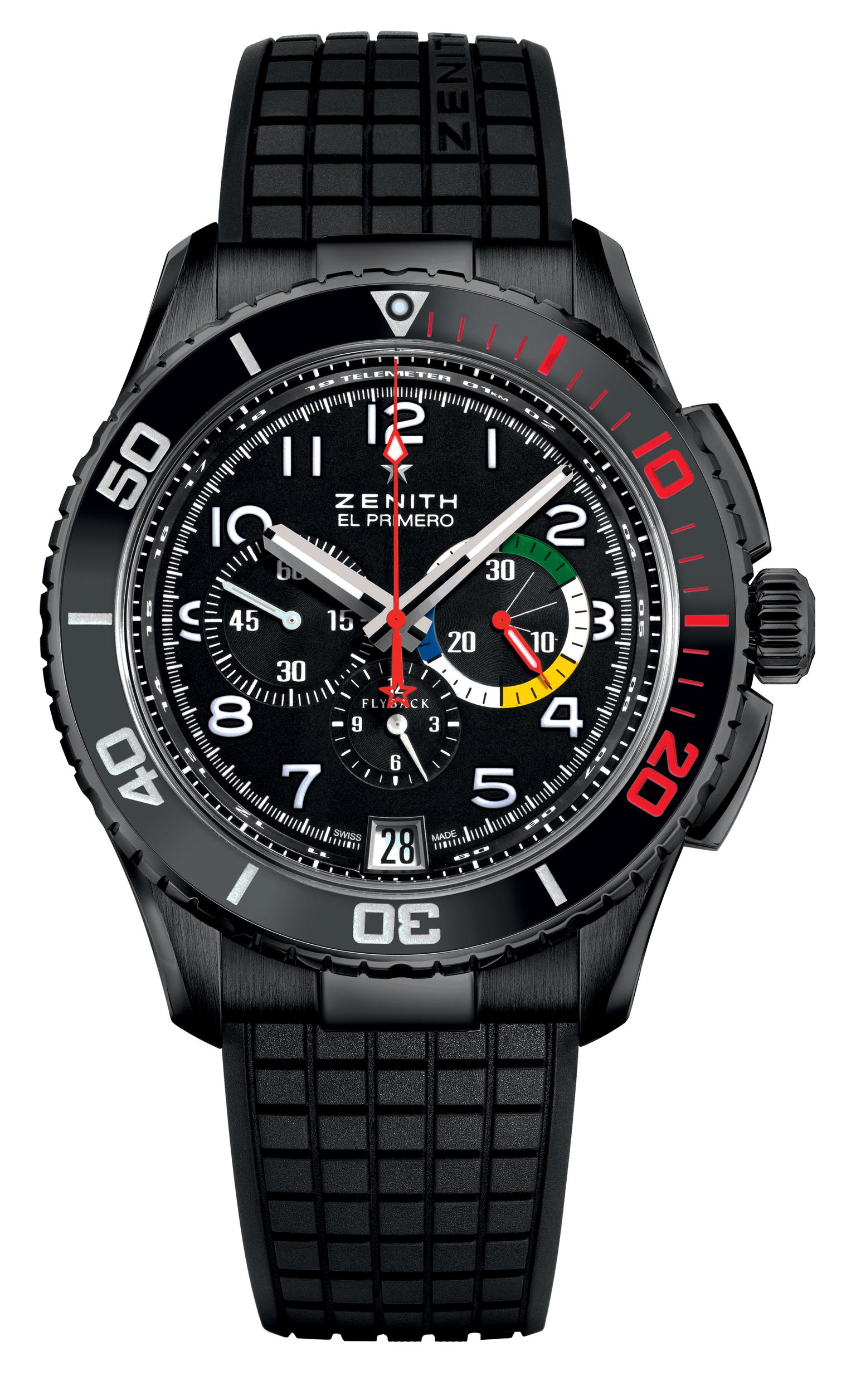 Zenith el primero stratos flyback rainbow clearance