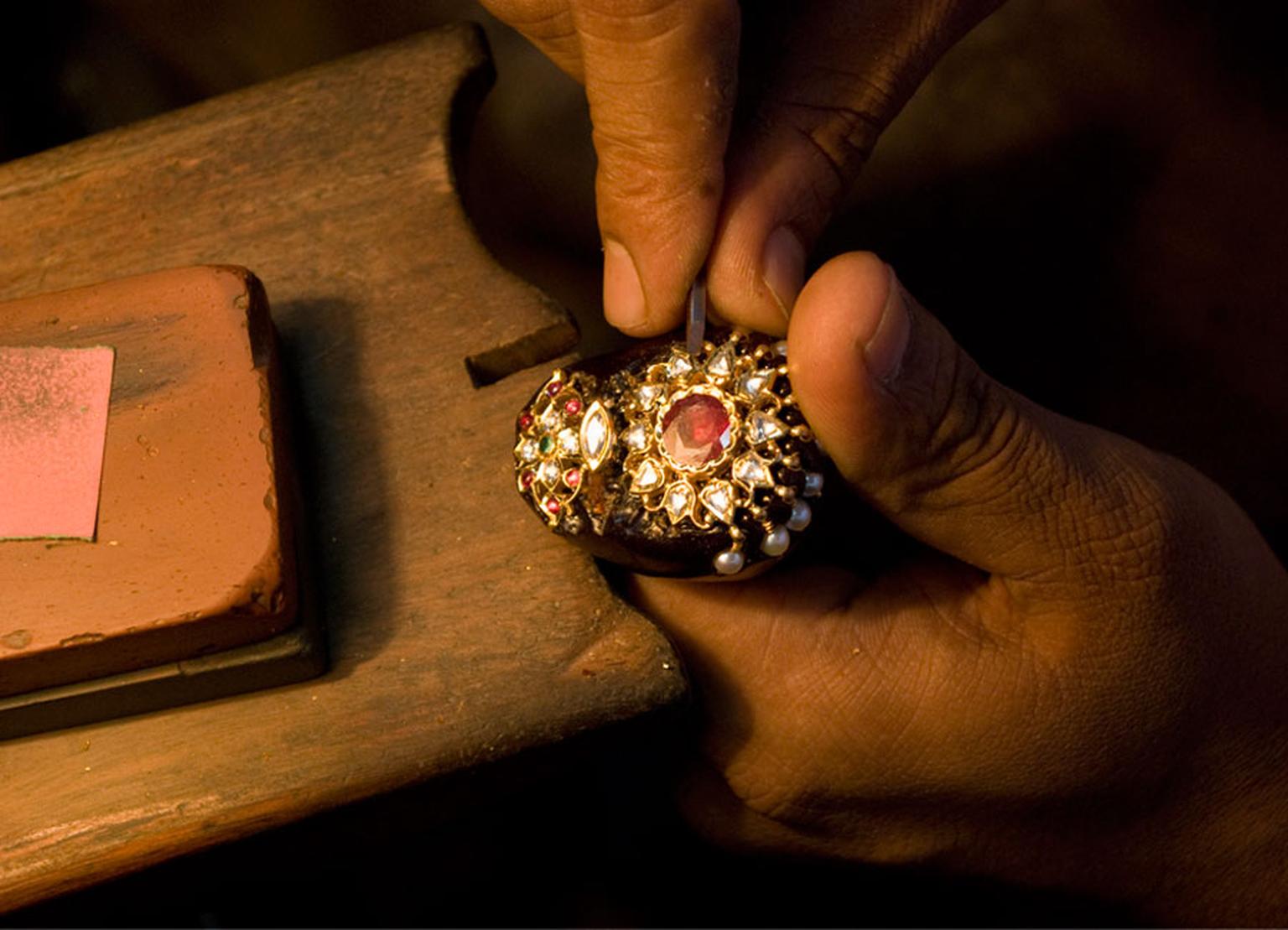 GANJAM Craftsperson in Heritage workshop.jpg