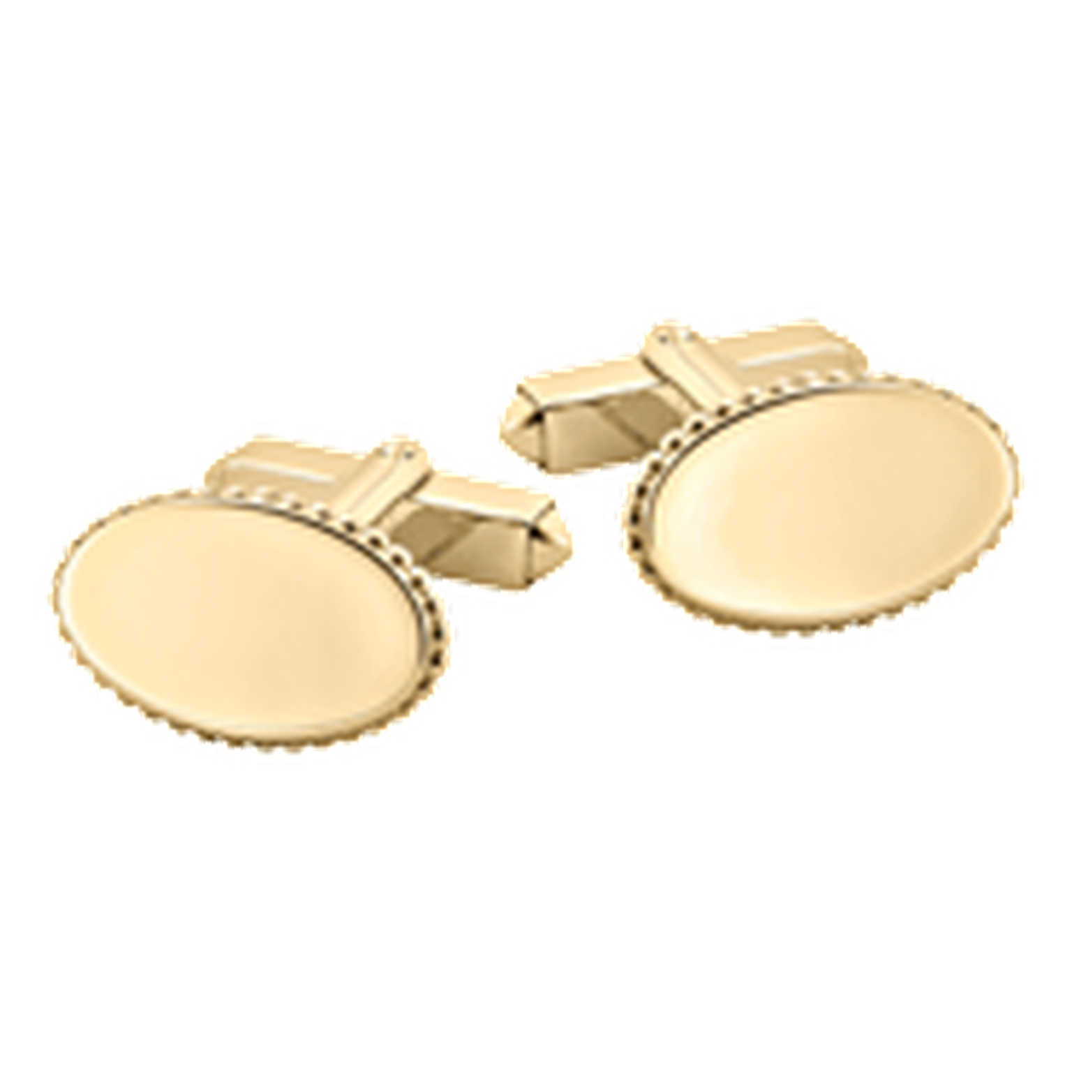 Mappin & Webb Plain Oval Yellow Gold Cufflinks_20131011_Thumbnail