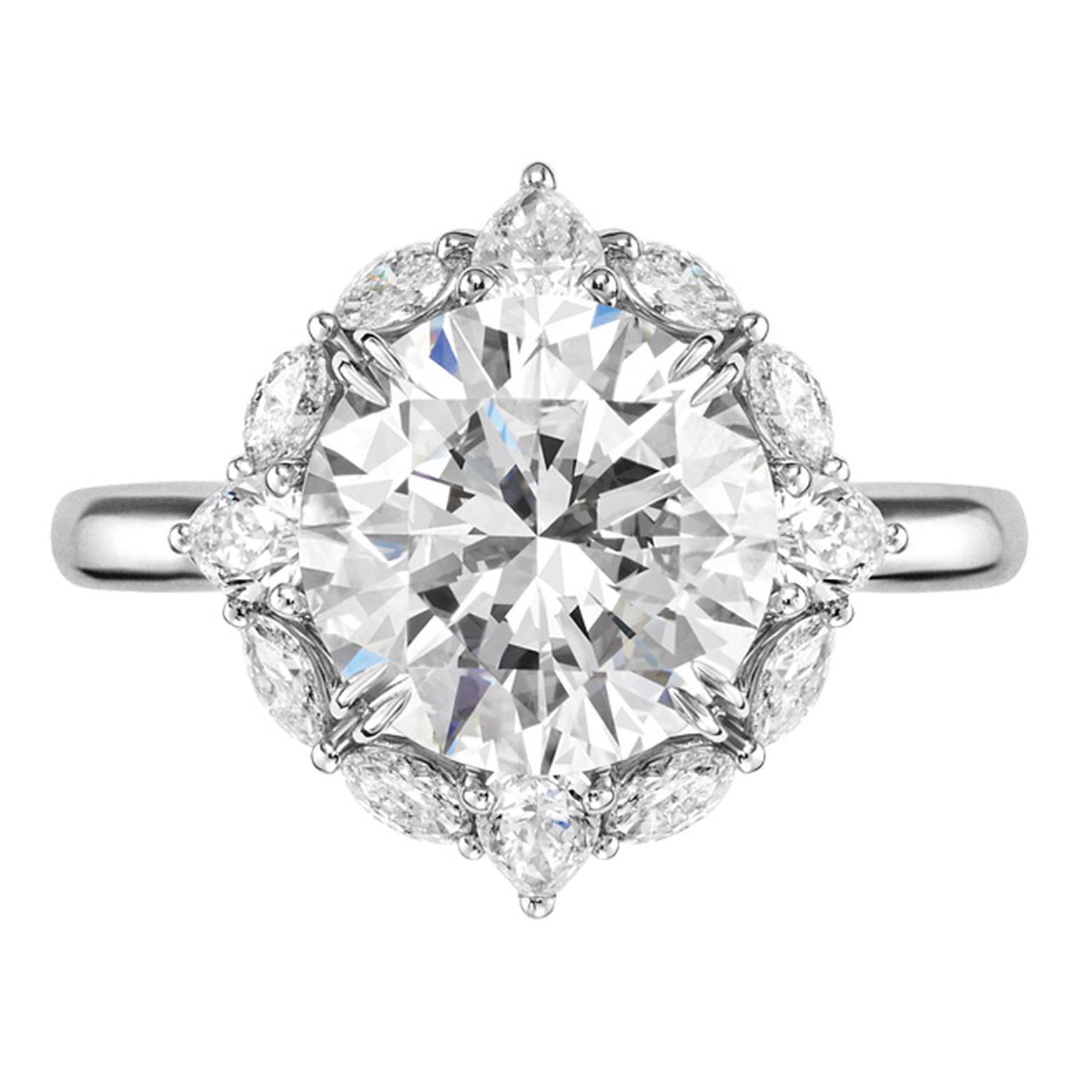 Harry Winston Ultimate Bridal Collection diamond ring_20131017_Main
