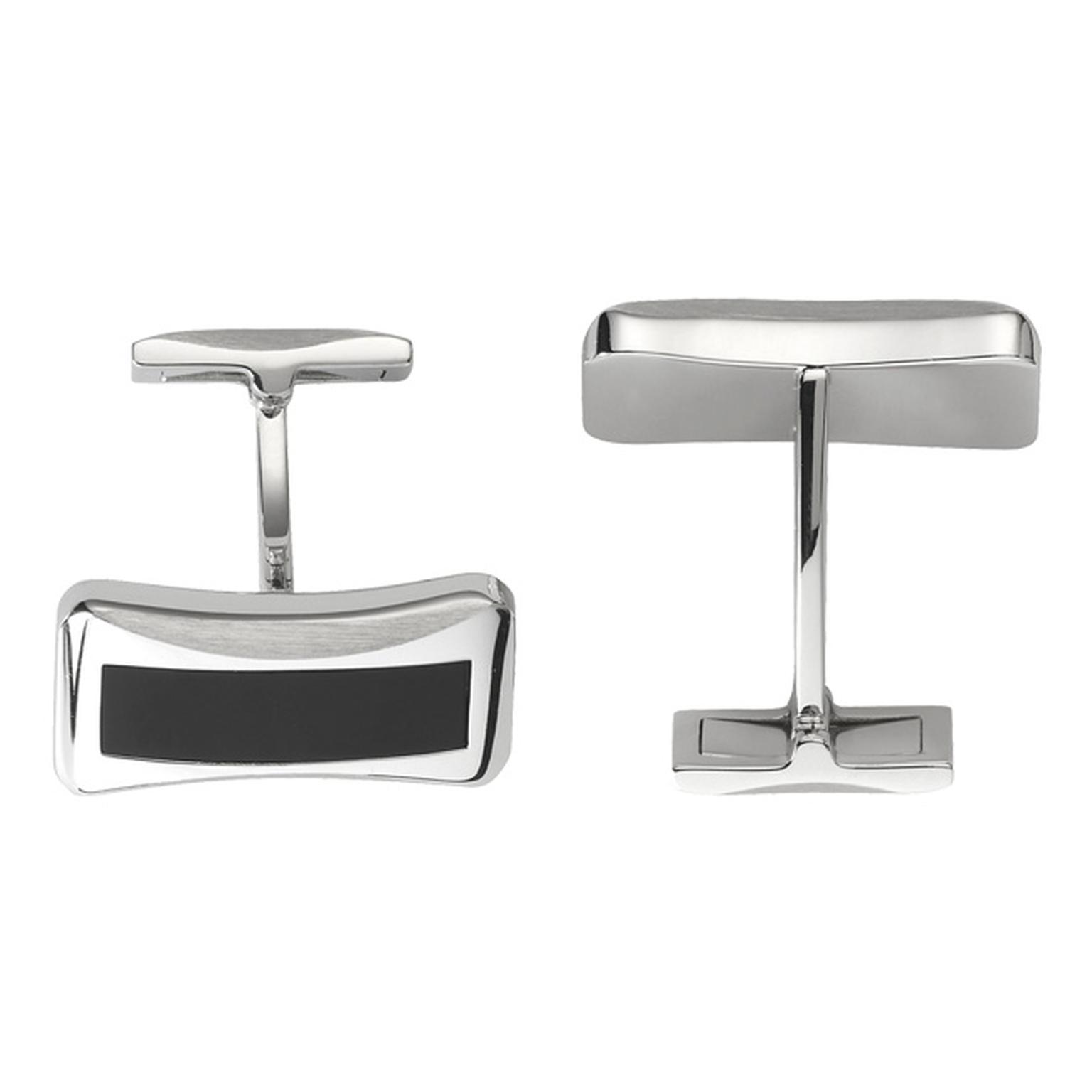 Piaget Emperador Cufflinks in white gold set with Onyx_20131115_Main