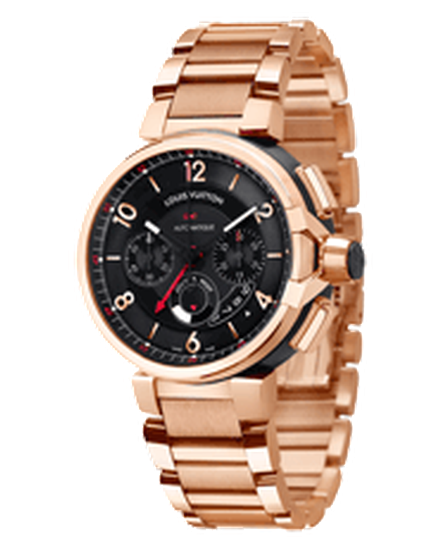 Louis Vuitton Tambour eVolution Chrono GMT rose gold_20131122_Thumbnail