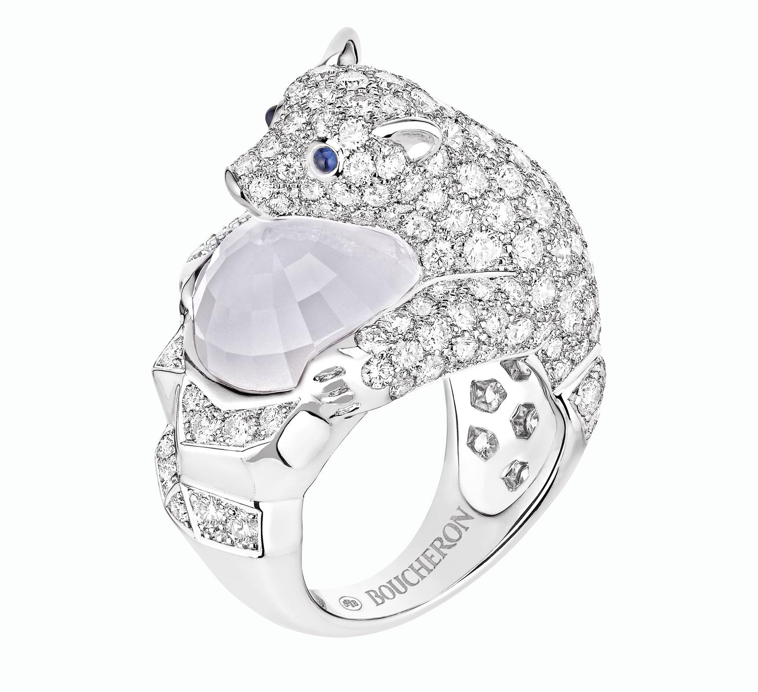 Arctic the polar bear ring Boucheron The Jewellery Editor