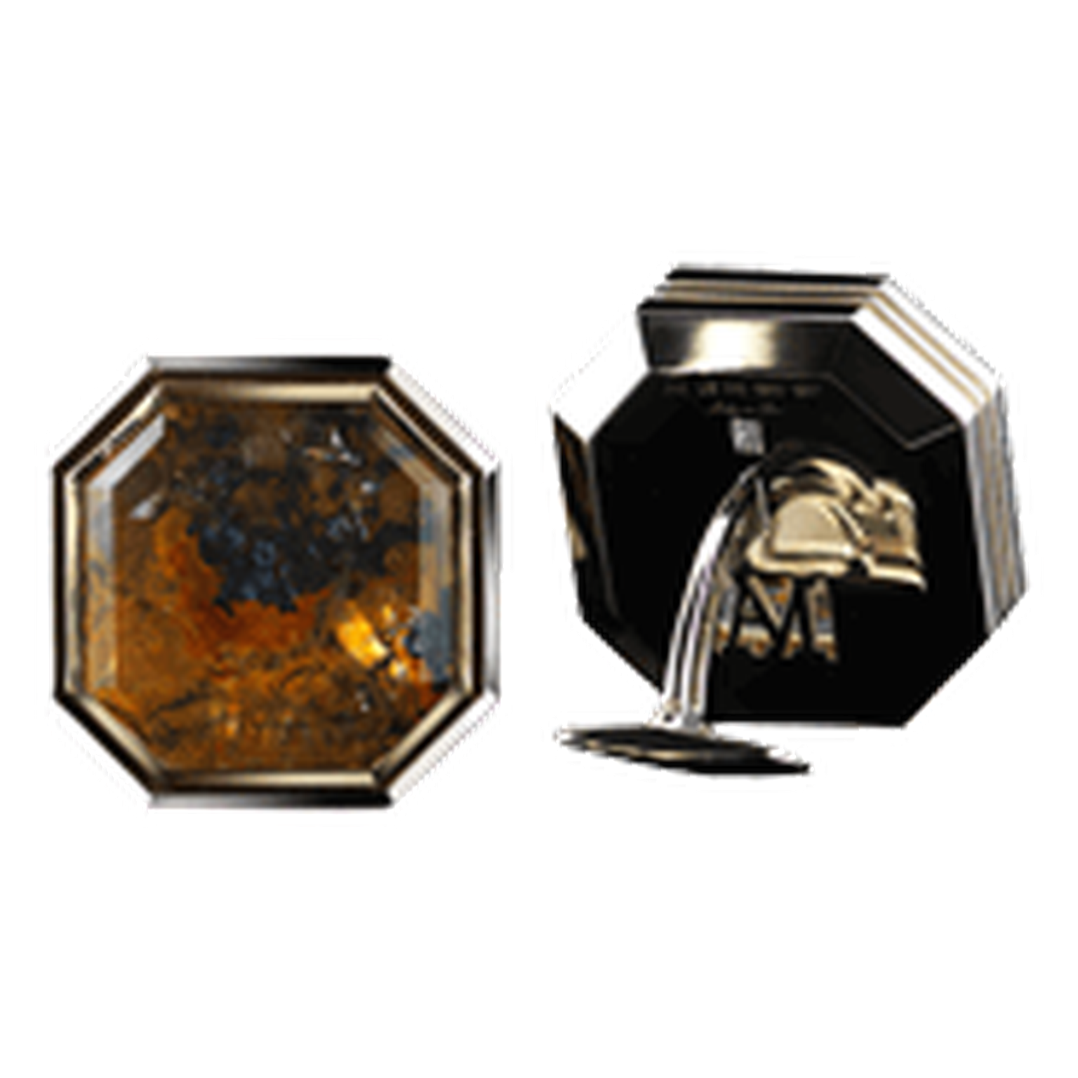 Alexandra Mor Asscher Cut Dendorite Quartz Cufflinks_20131212_Thumbnail
