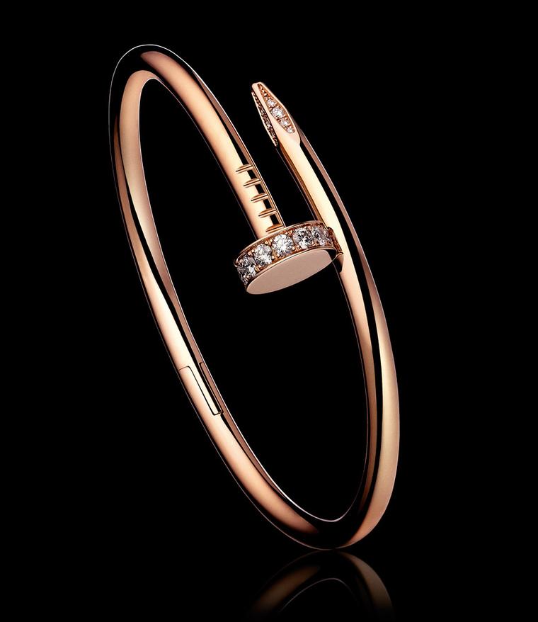 Cartier-Juste-un-Clou-pink-gold-diamonds-braclet