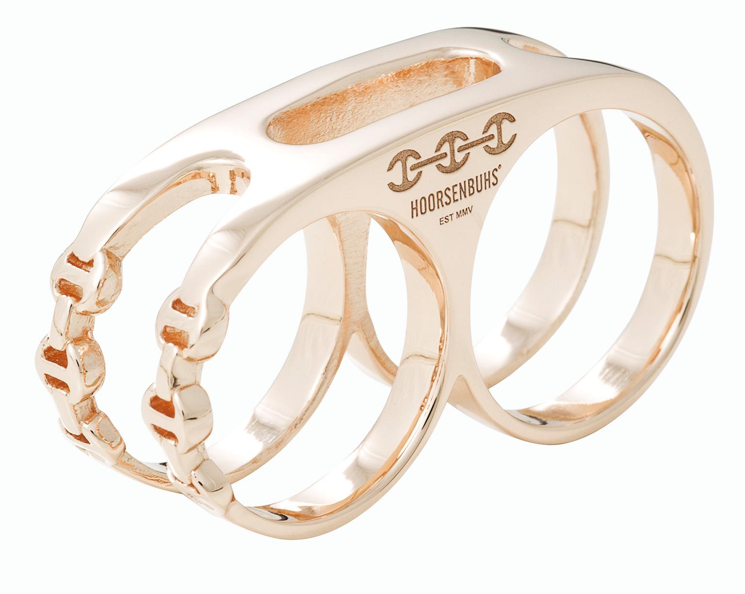 Hoorsenbuhs Double Knuckle ring in Rose Gold_20131227_Zoom