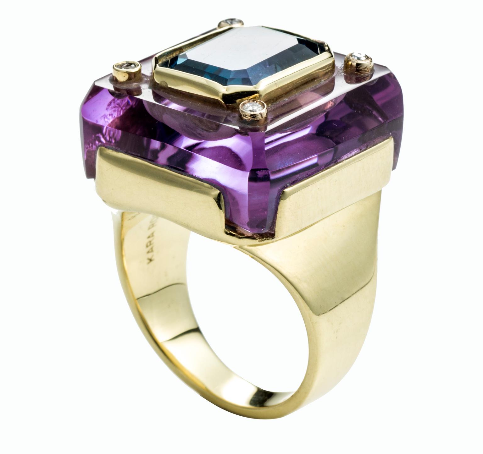 Kara Ross amethyst and blue topaz ring_20140110_Zoom